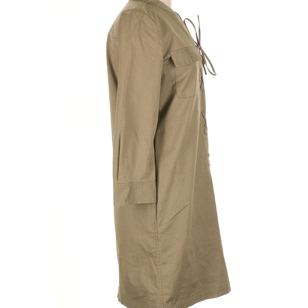 Theory Jullitah Women's Light Poplin Shirt Mini Dress - Picture 3 of 11